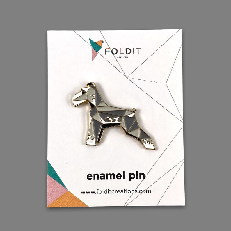 Schnauzer Enamel Pin,Schnauzer Pin,Schnauzer Gifts,Dog Pin,Dog Gift,Dog Lover,Schnauzer,Schnauzer pin,Miniature Schnauzer Jewelry image 7