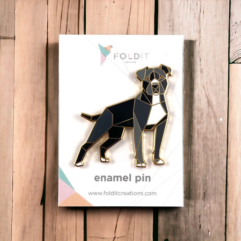 Black Pit Bull Enamel Pin,Pit Bull Jewelry,Dog Pin,Dog Gift,Dog Lover,Pit Bull Dog Gifts,Pit Bull Pins,Pit Bull Lover,Bully Dog,Dog Jewelry image 7