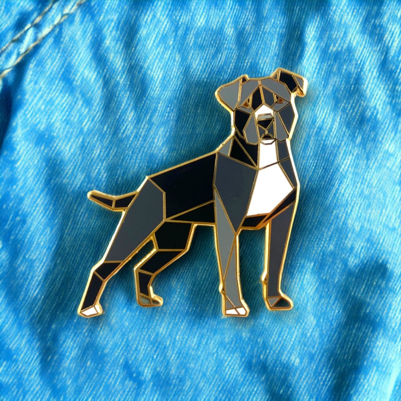 Black Pit Bull Enamel Pin,Pit Bull Jewelry,Dog Pin,Dog Gift,Dog Lover,Pit Bull Dog Gifts,Pit Bull Pins,Pit Bull Lover,Bully Dog,Dog Jewelry image 8