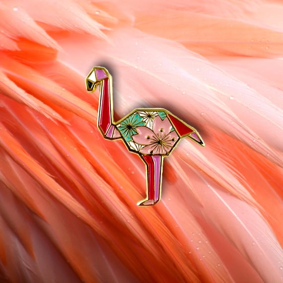 Flamingo pins sales jewelry