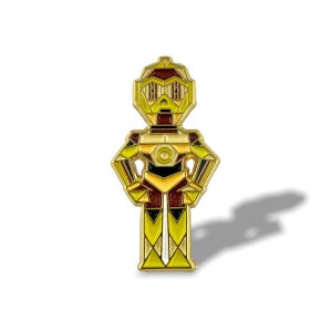 C-3P0 Enamel Pin,Star Wars Gift,C-3P0 Pin,Origami Jewelry,C3P0 Soft Enamel Pin,Origami Pin,Star Wars Enamel Pin,C3P0 Gifts,Star Wars,C3P0