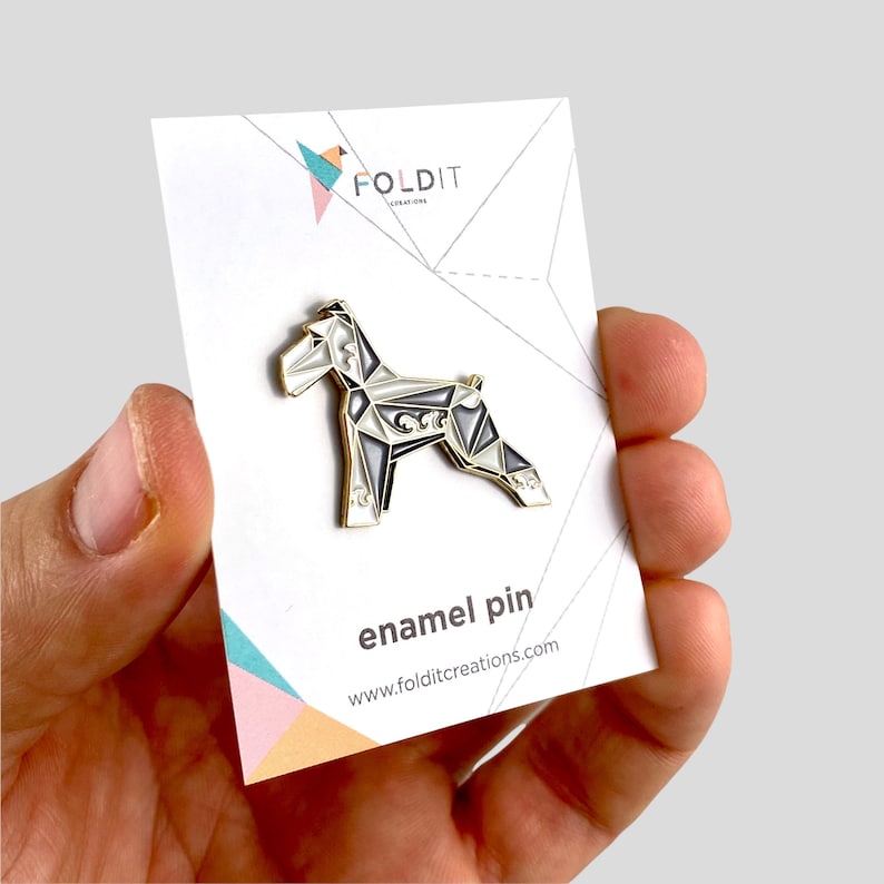 Schnauzer Enamel Pin,Schnauzer Pin,Schnauzer Gifts,Dog Pin,Dog Gift,Dog Lover,Schnauzer,Schnauzer pin,Miniature Schnauzer Jewelry image 6