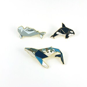 Flair Fighter Oh Whale Shark Cute Hard Enamel Lapel Pin