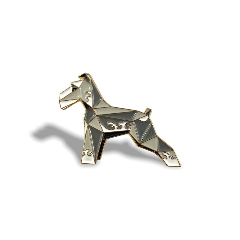 Schnauzer Enamel Pin,Schnauzer Pin,Schnauzer Gifts,Dog Pin,Dog Gift,Dog Lover,Schnauzer,Schnauzer pin,Miniature Schnauzer Jewelry image 1