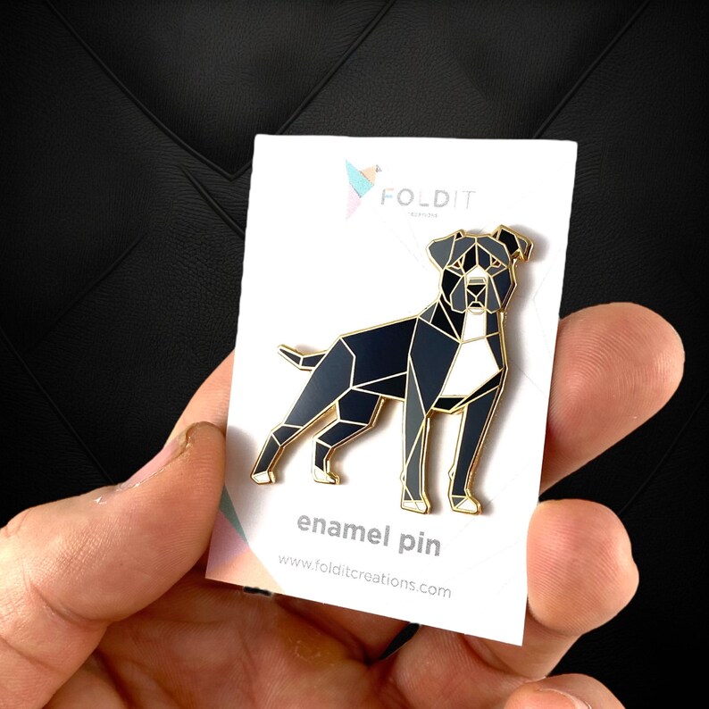 Black Pit Bull Enamel Pin,Pit Bull Jewelry,Dog Pin,Dog Gift,Dog Lover,Pit Bull Dog Gifts,Pit Bull Pins,Pit Bull Lover,Bully Dog,Dog Jewelry image 6