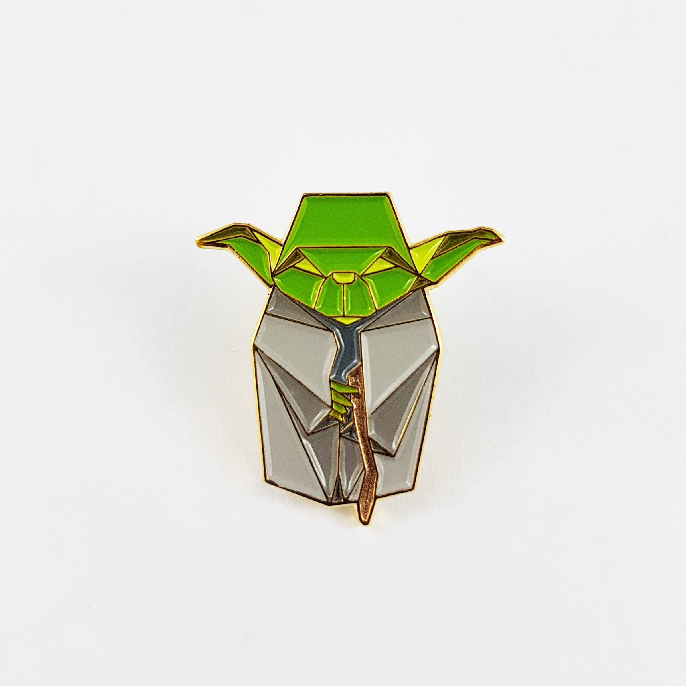 Yoda Pin,Star Wars Gift,Origami Yoda Soft Enamel Pin,Enamel Pin,Origa…
