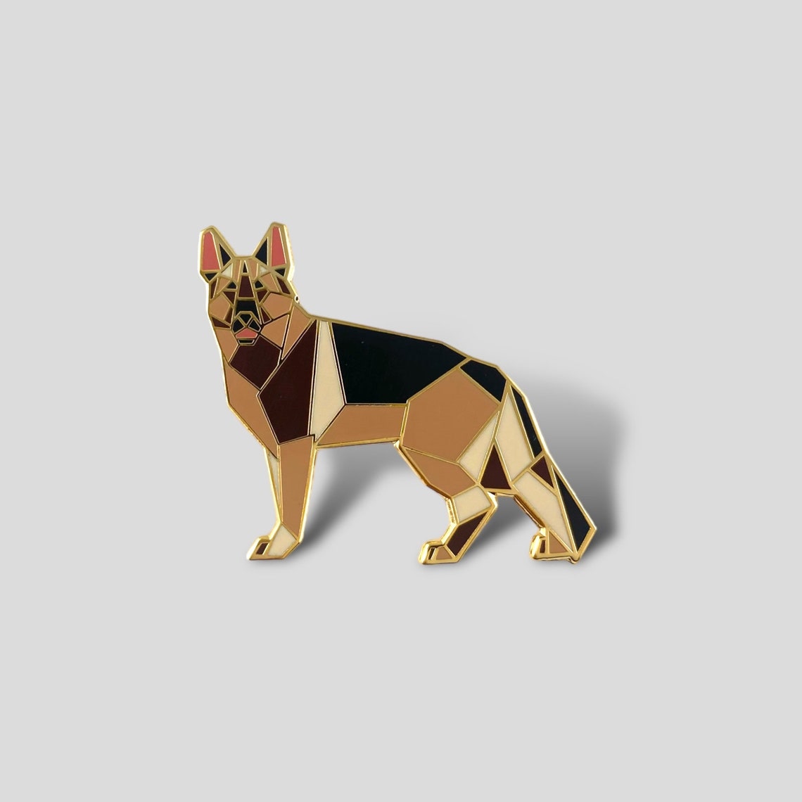 German Shepherd Enamel Pin,shepherd Jewelry,dog Pin,dog Gift,dog Lover ...