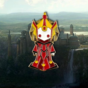 Padmé Amidala Pin,Star Wars Gift,Origami Queen Amidala Pin,Amidala Pin,Jewelry,Star Wars Pins,StarWars Gifts,Queen Amidala Pin