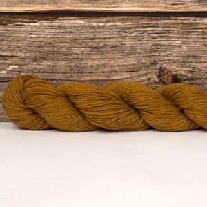 Yak/Silk Yarn (50/50) Dyed BurntOrange 50g 165m 5ply Wool Yarn Knitting Crochet Weaving