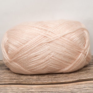 Whisper Yarn (Dyed Sand) 8 ply DK 100g 300m Acrylic Polyester Soft Australia 3.5 oz 330 yards Knitting Crochet Craft Shiny Brown