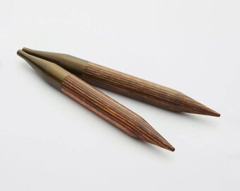 KnitPro Ginger Int. Circ. Knitting Needles 13cm (3.50mm US 4) Knitter's Pride Knit Picks Wooden Fiber Art Tools Australia