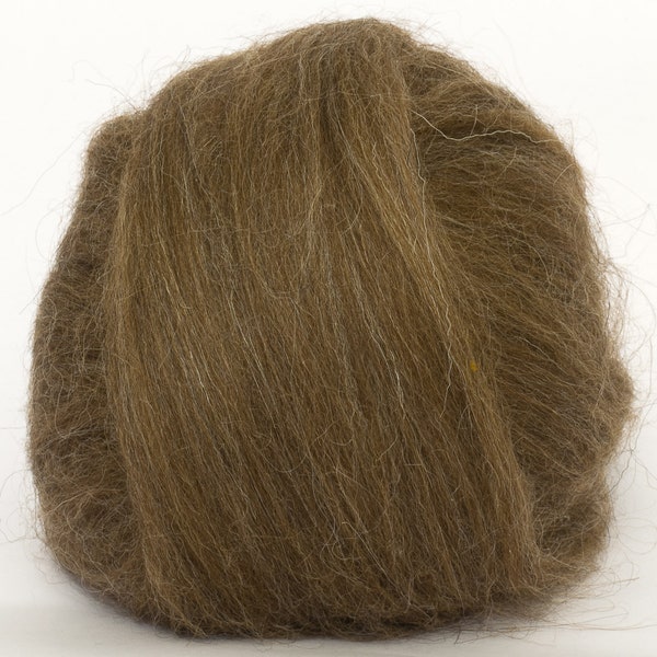 Icelandic Top (Natural Brown) 100g  Wool Roving Spinning Fibre Top for Needle Felting