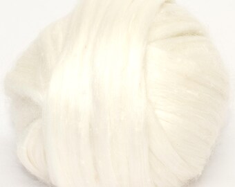 Pineapple Top 100g  Pineapple Roving Spinning Fibre Top for Needle Felting Sliver