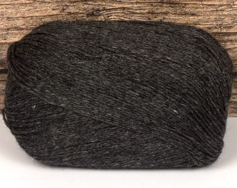 Bunny Blend Yarn (Dyed Charcoal) 50g 400m 4 ply Angora Yarn