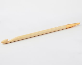 KnitPro Bambus-Häkelnadel für afghanische/tunesische Häkelarbeiten (6,5 mm) Knitter's Pride Knit Picks Wooden Crafts Australia
