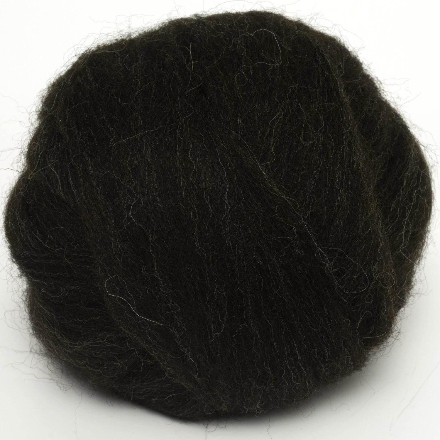 Heritage Breed 100 grams Black Jacob Wool Combed Top