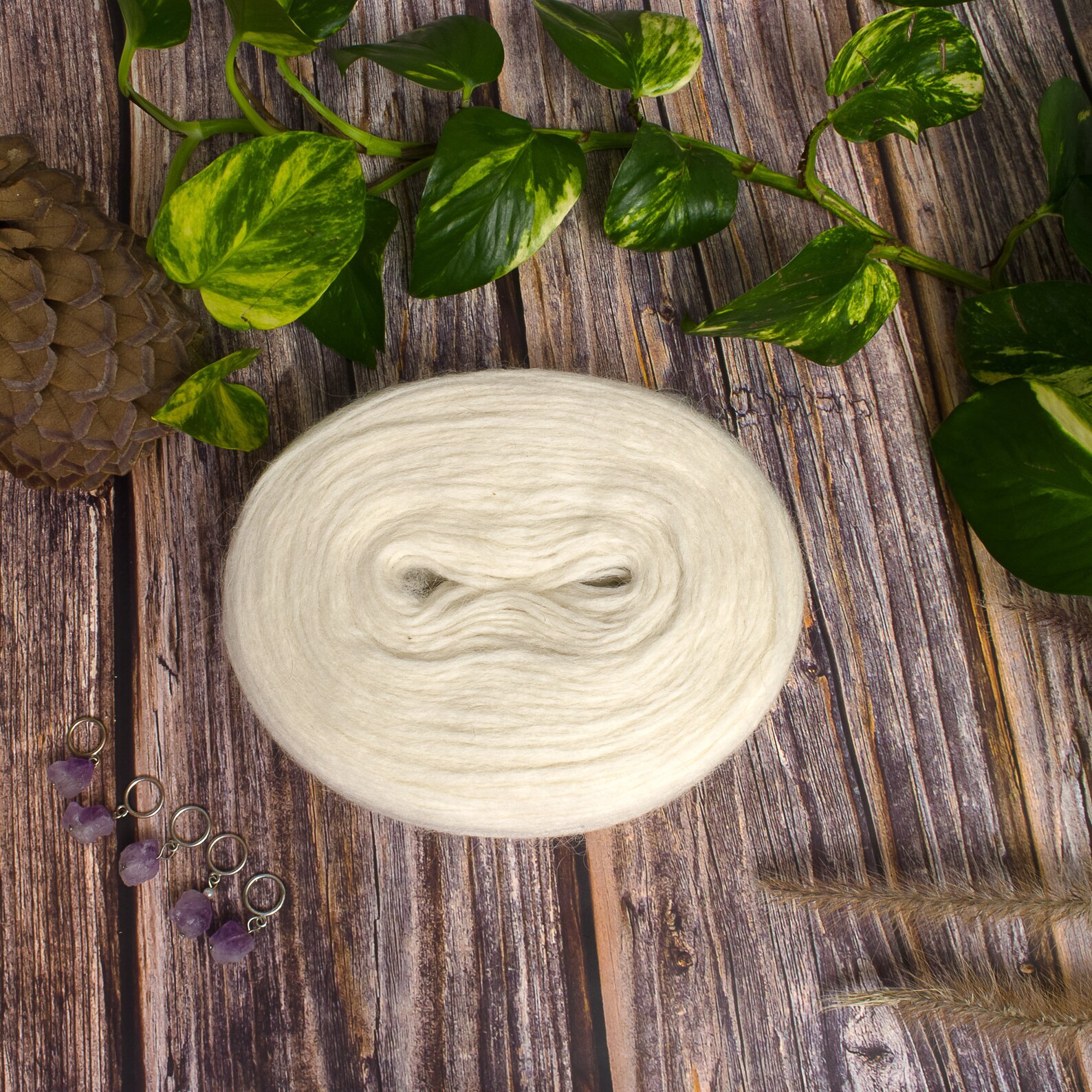 Icelandic Plotulopi Unspun Yarn natural White 110g Yarn Etsy