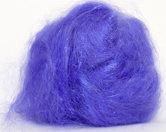 Angelina Heat Bondable (Calypso Blue) 10g Sparkly Fibre for Spinning Felting Fibre Art and Craft Glitter