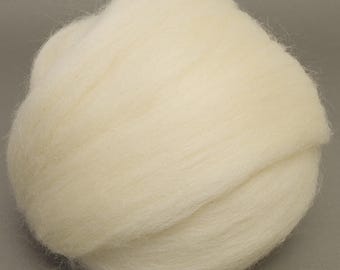Whitefaced Woodland Top 100g Lana mecha para hilar Fibra Top Fieltro Brazos Tejido