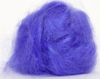 Angelina Heat Bondable (Calypso Blue) 10g  Sparkly Fibre for Spinning Felting Fibre Art and Craft Glitter