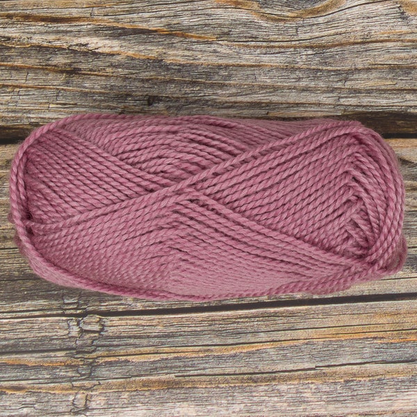 Merino/Bamboo (Dyed Puggle) Yarn 50g 110m DK Kids Soft Yarn Knitting or Crochet 8ply Pink