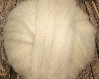 Lonk (Natural Stricken) 100g Spinning Fibre