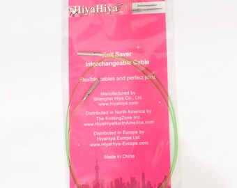HiyaHiya Interchangable Cable<br/>32 inch Small Knitting Cable Connector HiyaHiya