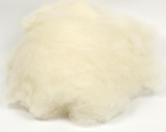 Cashmere Fibre 100g Luxury Spinning Felting Fiber White Natural Cream Soft