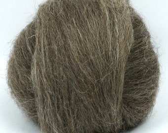 Bergschaf Top (Natural Grey) 100g  felting spinning fibre wool art craft