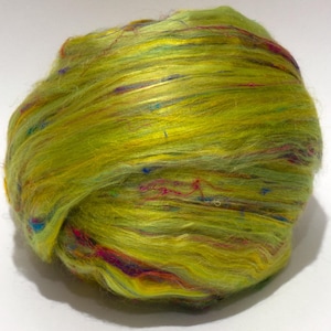 Equinox Fibre Top 100g Lana Roving Filatura Fibra Ago Artigianato Feltro Green Arts