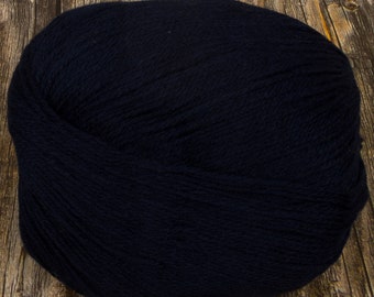 Bunny Blend Yarn (Dyed Navy Blue) 50g 400m 4 ply Angora Yarn