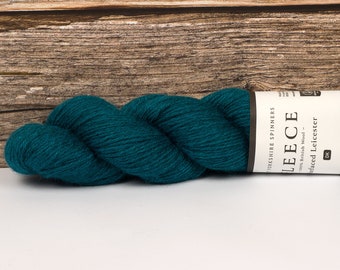 Blue Faced Leicester Yarn (Dyed Brook) WYS 100g 224m Wool Knitting Crochet Weaving