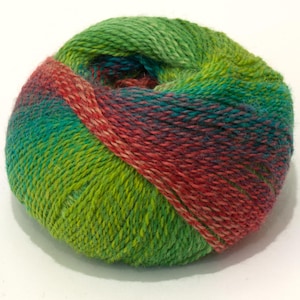 Strumpgarn Variegated (Färgat godis) Superwash ull/Nylon (80/20) 50g 200 m 4-trådig Stickning Virkning Gradient Ull