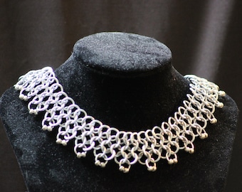 Beaded Chainmail Necklace