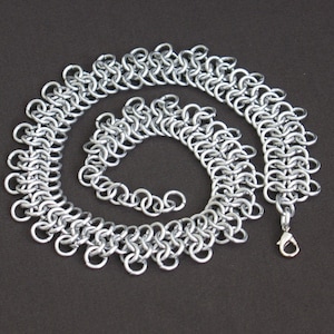 Chainmail Fringe  Necklace