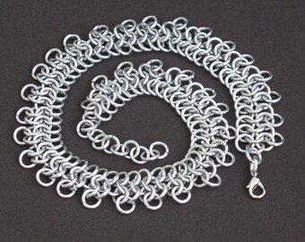 Chainmail Fringe  Necklace
