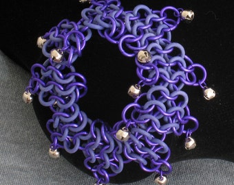 Custom Bell Stretch Chainmail Bracelet