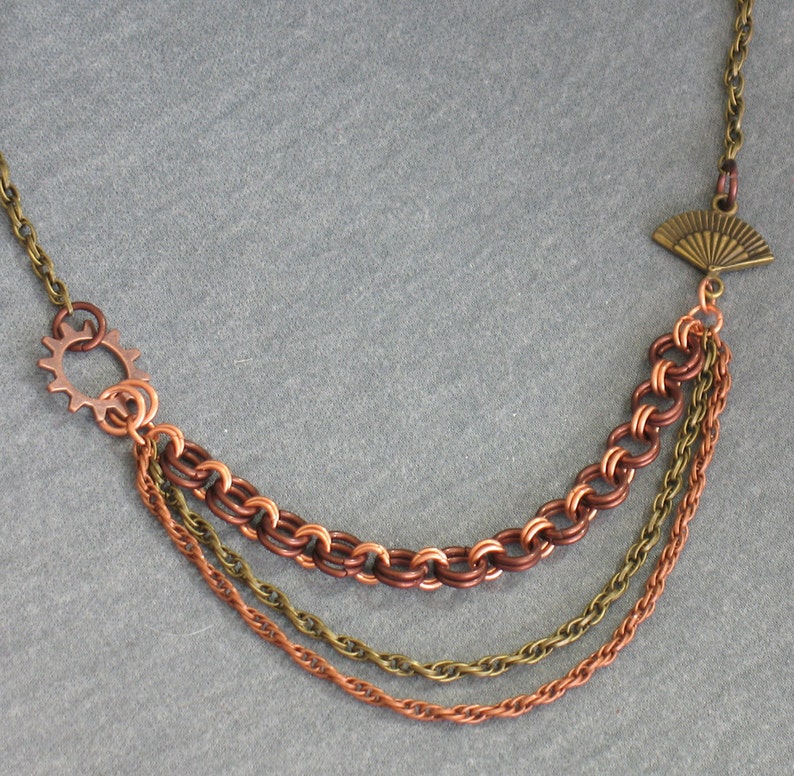 Clockwork Lady Chain Necklace - Etsy