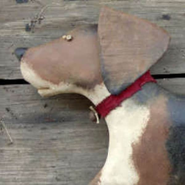 Rosie, A Primitive, Folk Art Dog Pattern, from Raven's Haven