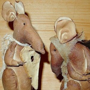 The Courtship, A Primitive Pattern by Raven&#39;s Haven