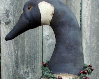 Noel, A Primitive, Folk Art Canadian Goose Pattern