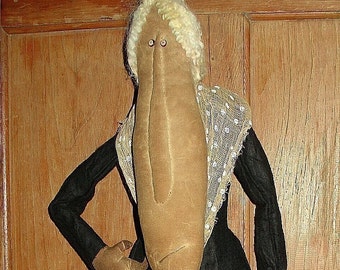 The Old Croney Mahoney, A Primitive Doll Pattern from Raven's Haven