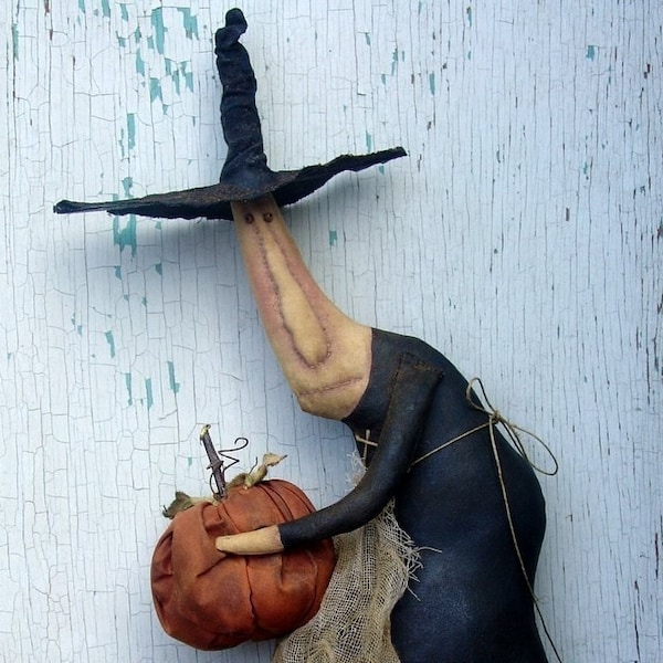Gertie Picks A Winner, A primitive Folk Art *PATTERN* from Raven's Haven