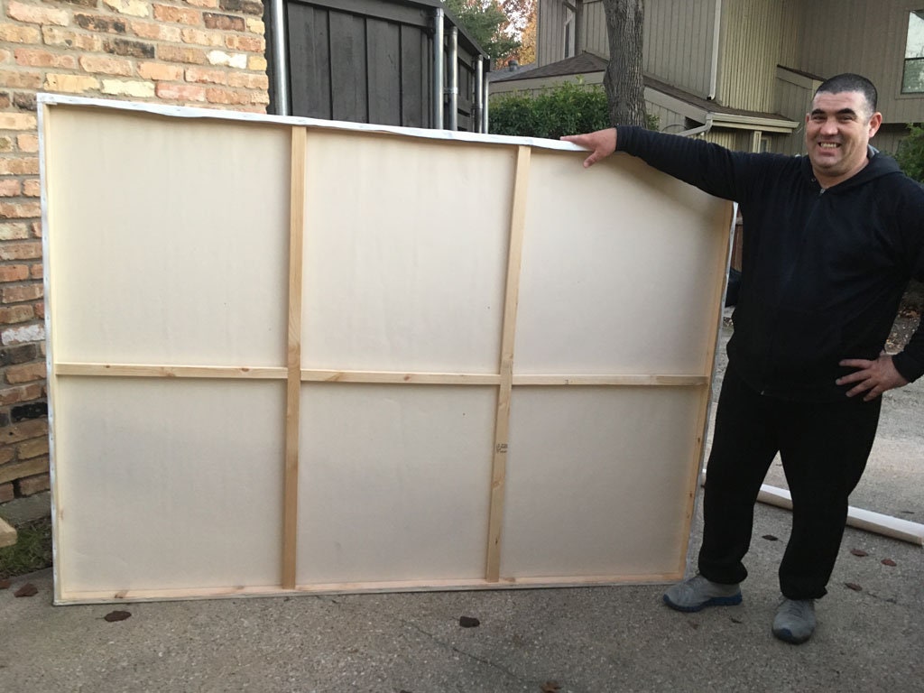 Visual Arts Painting Custom Frame Stretcher Bars Canvas High Quality