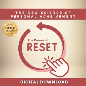 Power of Reset eBook | Self Improvement | Personal Growth | Wellness Guide | Mindfulness | Life Reset | Self Care | Motivation | PDF