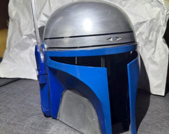 Op maat gemaakte Mandalorian-helm | Star Wars-cosplay, 3D-geprint