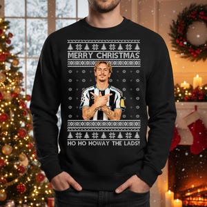 Nick Woltmade Ugly Sweatshirt, Adults & Kids Matching Christmas Sweater,