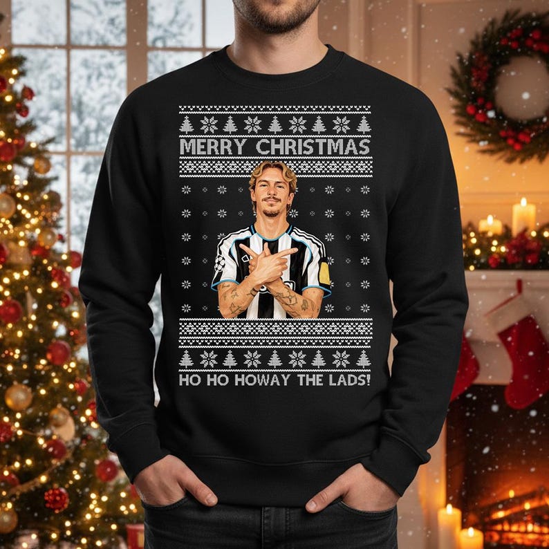 Nick Woltmade Ugly Sweatshirt, Adults & Kids Matching Christmas Sweater,