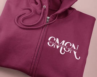Personalized Managed Care Nurse Full Zip Hoodie, Custom Name Career Gift, KingArtDesigner