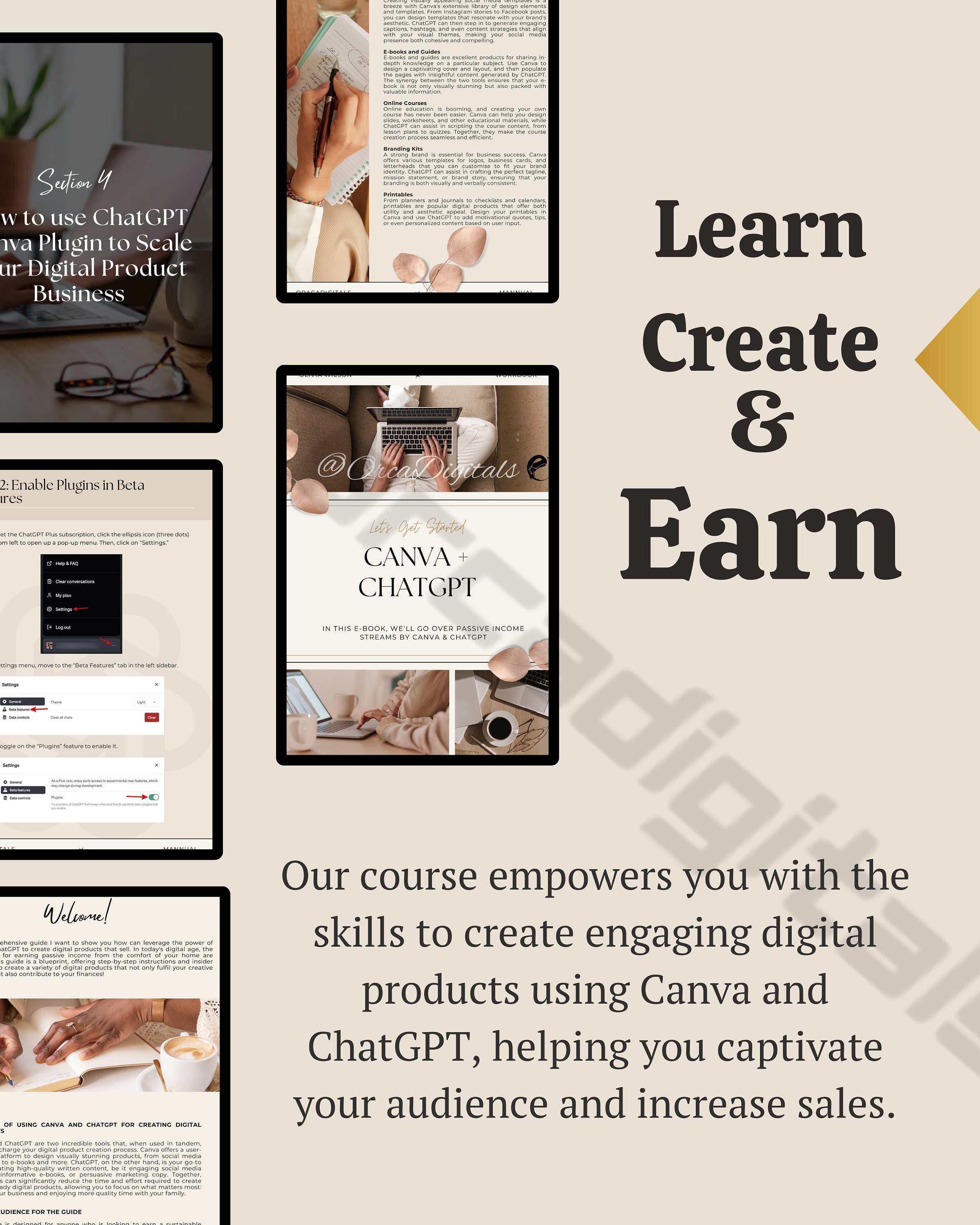 Ultimate Chatgpt Canva Crash Course for Passive Income With PLR and MRR ...